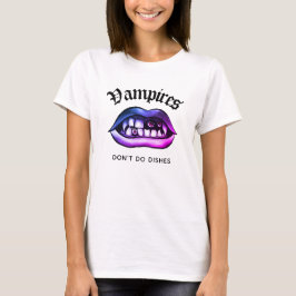 Vampyres gör inte daglig kräk. t shirt