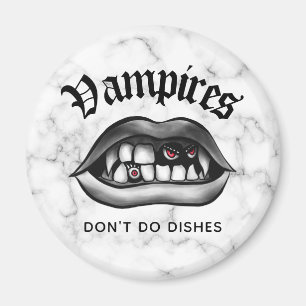Vampyres gör inte sminka fangs magnet