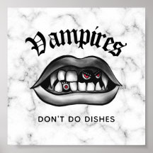 Vampyres gör inte sminka fangs