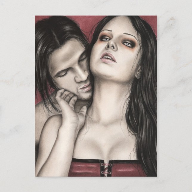 Vampyres vykort kärlek (Framsida)
