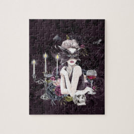 Vampyressen | Moody Gothic Vampy Glam Blek Skin Pussel