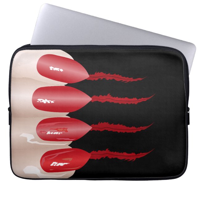 Vampyrfinger Laptop Fodral (Framsidan)