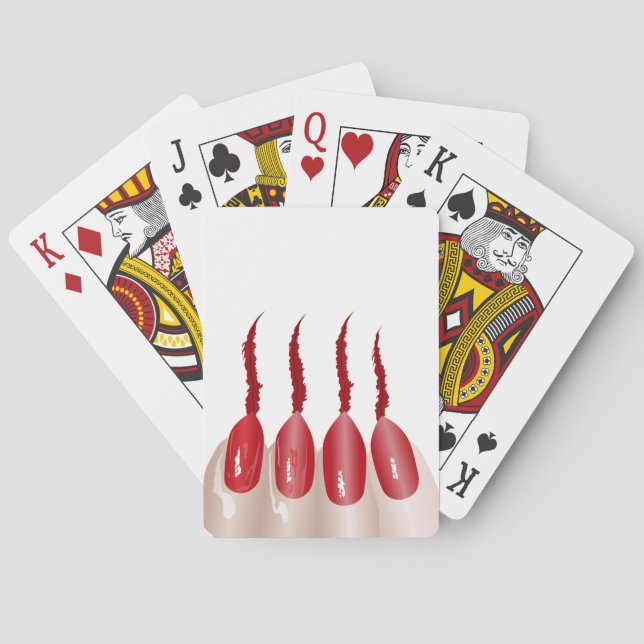Vampyrfinger Spel Kort (Baksidan)
