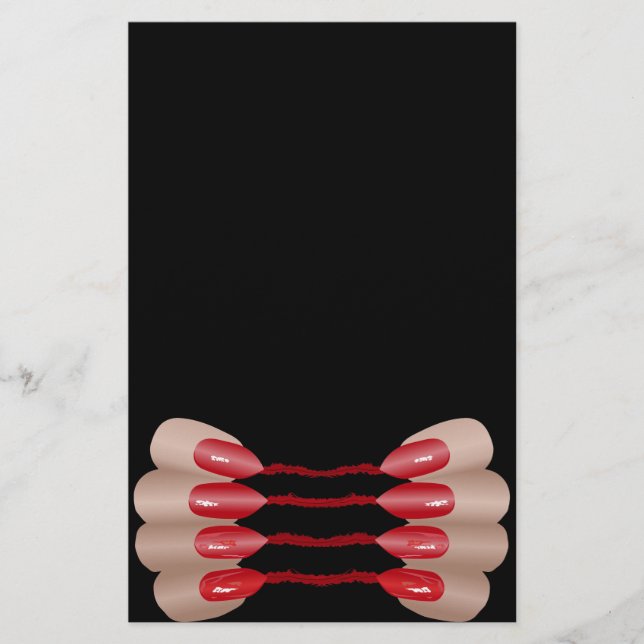 Vampyrfinger V.2 Brevpapper (Framsida)