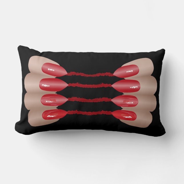 Vampyrfinger V.2 Lumbarkudde (Framsida)