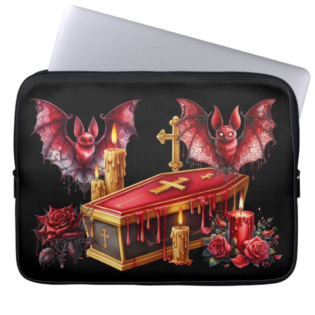 Vampyrfladdermöss Laptop Fodral (Framsidan)