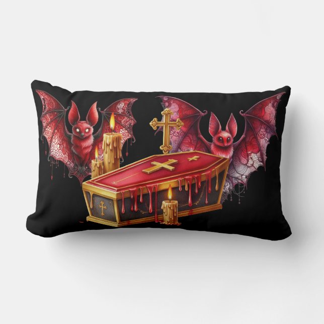 Vampyrfladdermöss Lumbarkudde (Framsida)