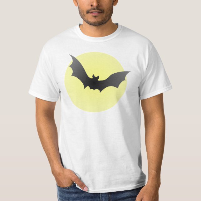 VampyrfladdermössHalloween T-tröja T-shirt (Framsida)