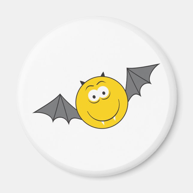 Vampyrfladdermus Ansikte Magnet (Framsidan)