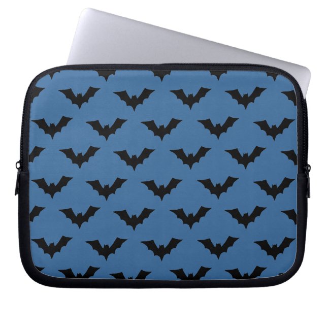 Vampyrfladdermusmönster Laptop Sleeve (Framsidan)