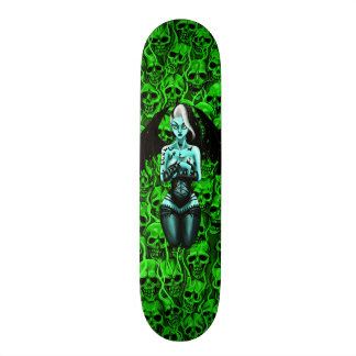 vampyrflicka mini skateboard bräda 18,5 cm