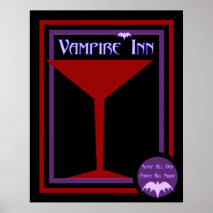 Vampyrgästgivargårdaffisch Poster
