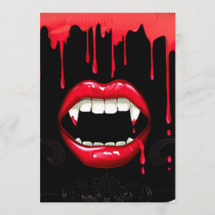 VampyrHalloween inbjudningar