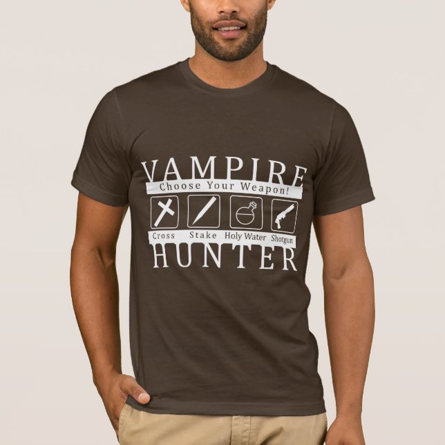 Vampyrjägare T-shirt (Framsida)