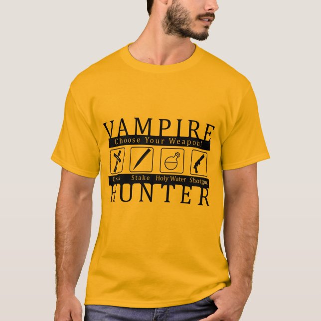 Vampyrjägare Tee Shirt (Framsida)