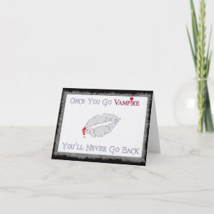 Vampyrkärlek Helgkort