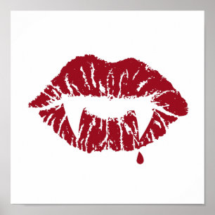 Vampyrkysstryck Poster