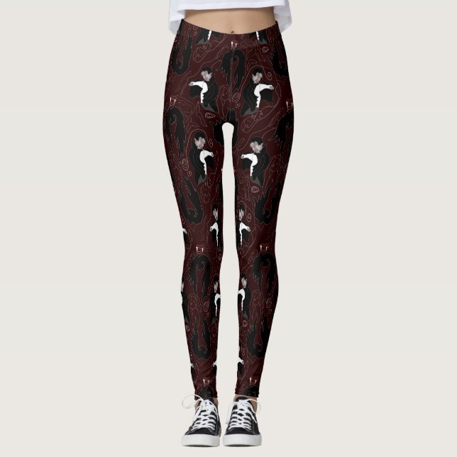 Vampyrleggings Leggings (Framsida)