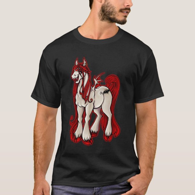 Vampyrposörponny T Shirt (Framsida)
