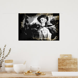 Vampyrprins - Halloween-design Poster