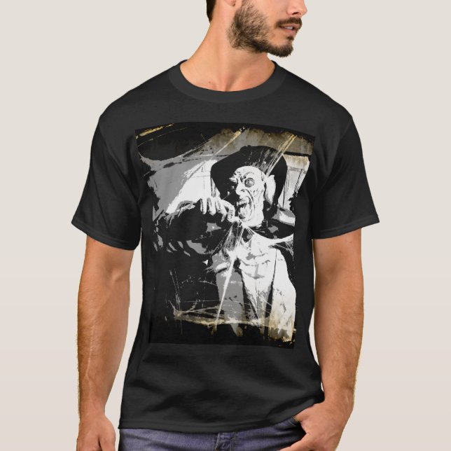 Vampyrprins - Halloween-design T Shirt (Framsida)