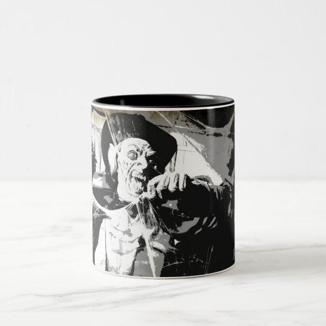 Vampyrprins - Halloween-design Två-Tonad Mugg (Center)