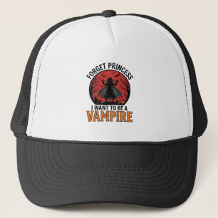 Vampyrprinsessa Tröja Skum Retro Halloween Desi Keps