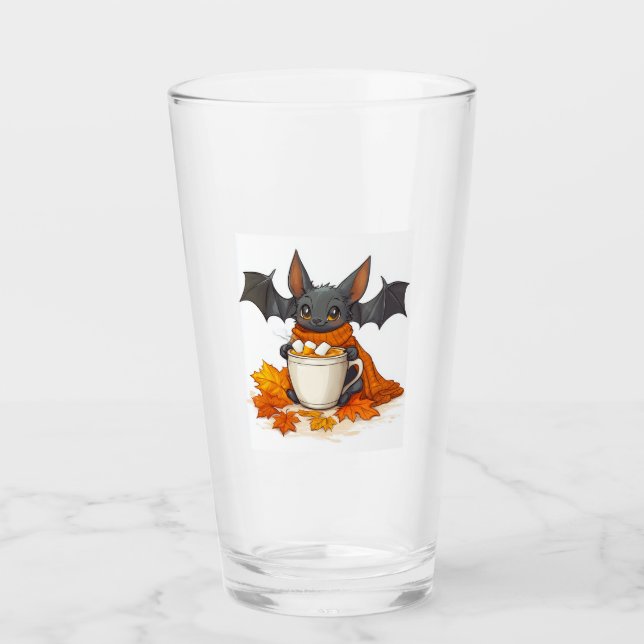 Vampyrpumpalatte Glaskopp (Framsida)