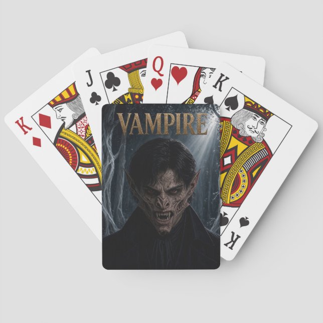 Vampyrspelkort Casinokort (Baksidan)