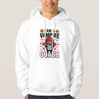 Vampyrtränare Halloween Skalle Vintage T-Shirt Des Hoodie