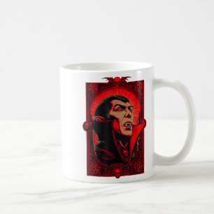 Vamre Dracula Gothic Horror Art-halloween Vamre F Kaffemugg
