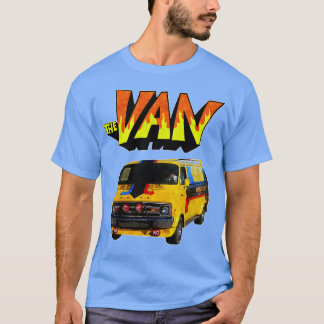 Van 70-talet Cult Classic Comedy Fläkt Art T Shirt