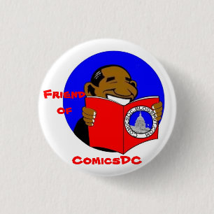 Vän av det ComicsDC emblem (design 2) Knapp