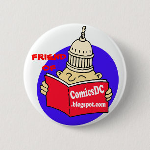 VÄN AV det ComicsDC emblem Knapp