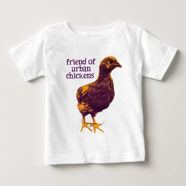 Vän av stads- hönor tee shirt (Framsida)