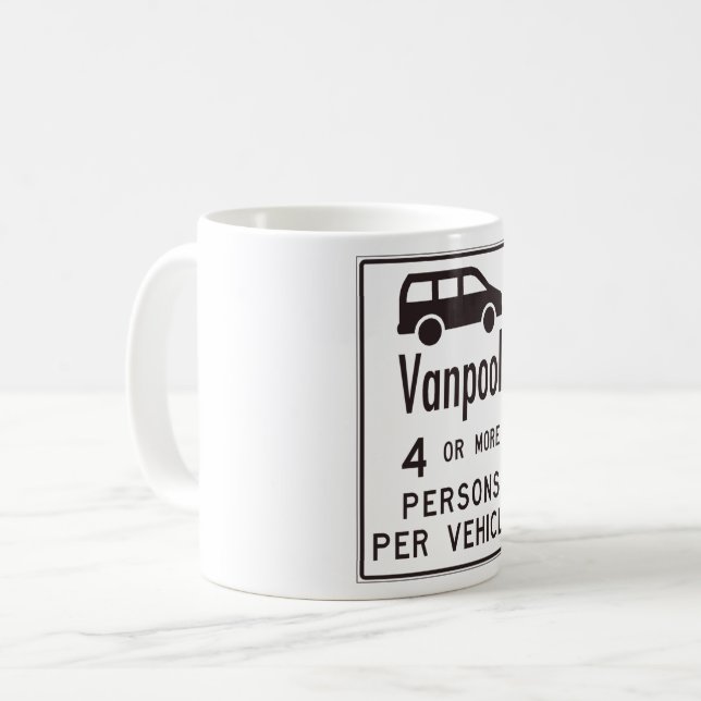 Van Bassäng Sign Kaffemugg (Framsida vänster)
