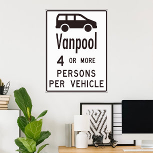Van Bassäng Sign Poster