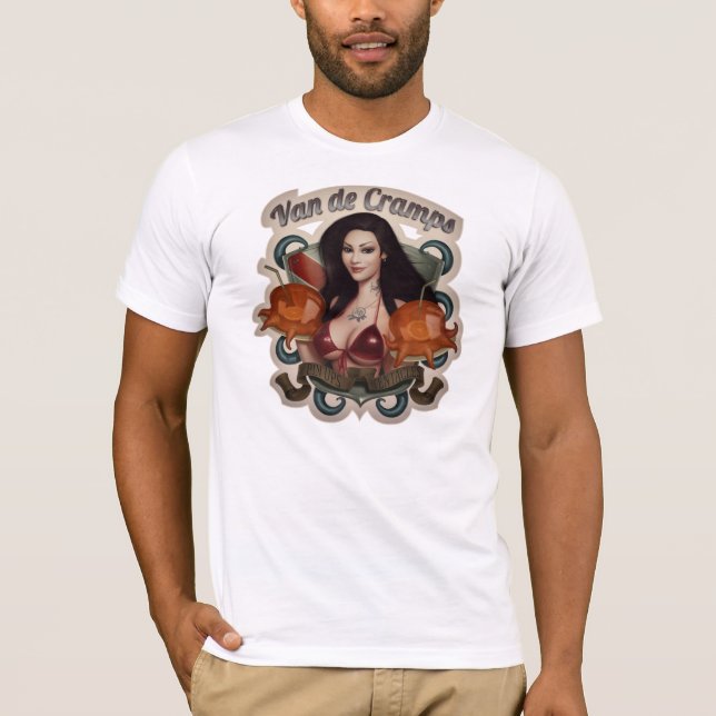 Van de Cramps Tee Shirt (Framsida)