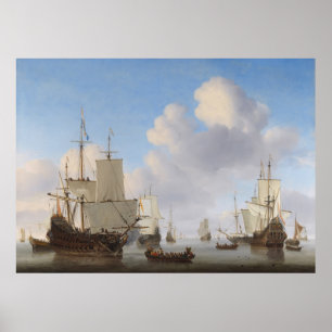 Van de Velde-Fraktaser i en Lugn CC0360 XL Poster