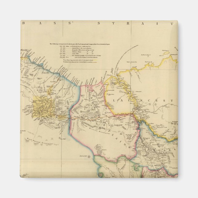 Van Diemens Land Magnet (Framsidan)