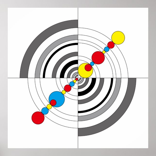 van drian bubble art poster (Framsidan)