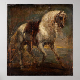 Van Dyck - A Grått Horse Poster