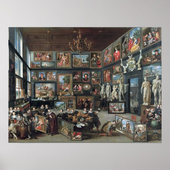 Van Dyck - Cornelis Van Der Geests galleri Poster (Framsidan)