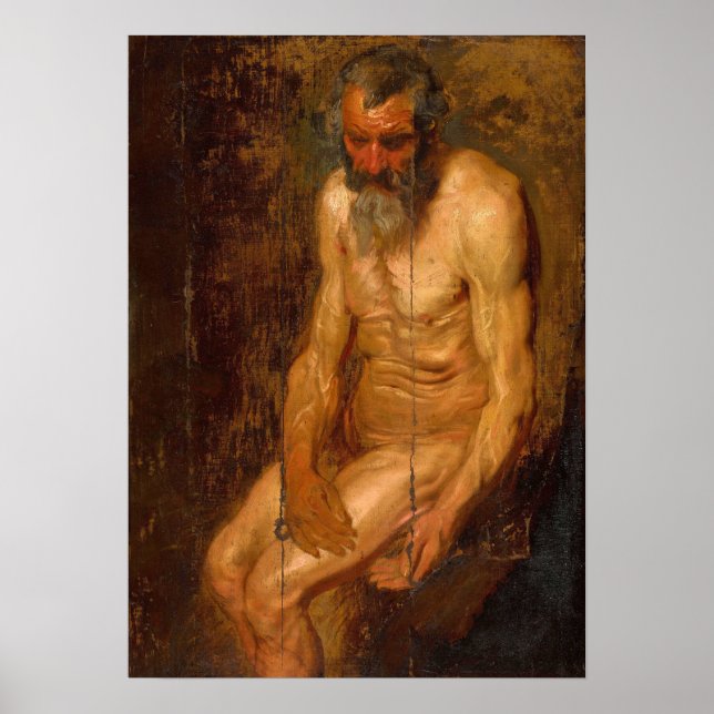 Van Dyck - Figur Study Poster (Framsidan)