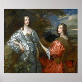 Van Dyck - grevskap i Chesterfield och jakt... Poster