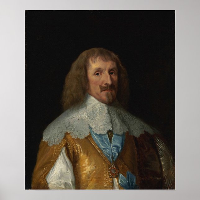 Van Dyck - Herr Philip Herbert Poster (Framsidan)