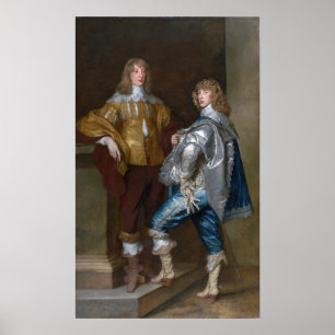Van Dyck - John Stuart och Brother Bernard Stuart Poster