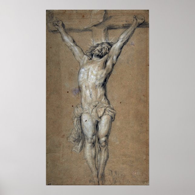 Van Dyck - Kristus på korset Poster (Framsidan)