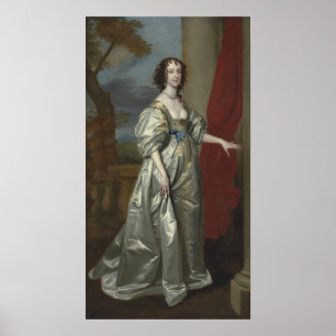 Van Dyck - Margaret Smith Later Dam Herbert Poster