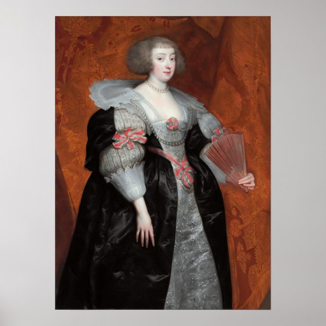 Van Dyck - Marguerite De Lorraine Poster (Framsidan)